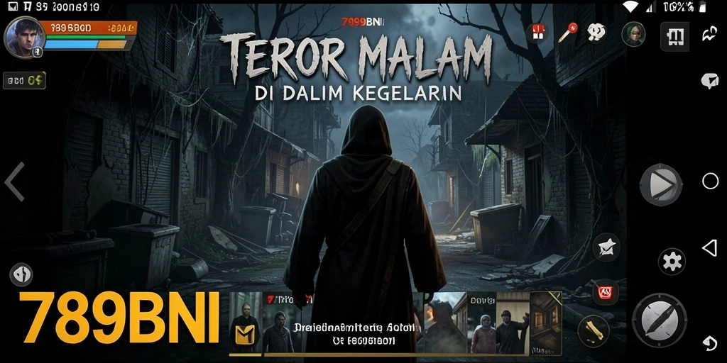 Tangkapan layar gameplay 789BNI yang menegangkan dan menyeramkan.
