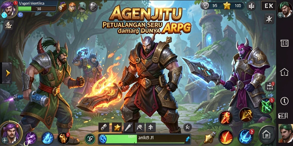 Gameplay seru dan grafis memukau di AGENJITU.