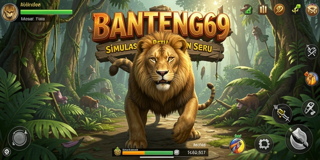 Tangkapan layar BANTENG69 menampilkan momen seru dalam gameplay Simulation.