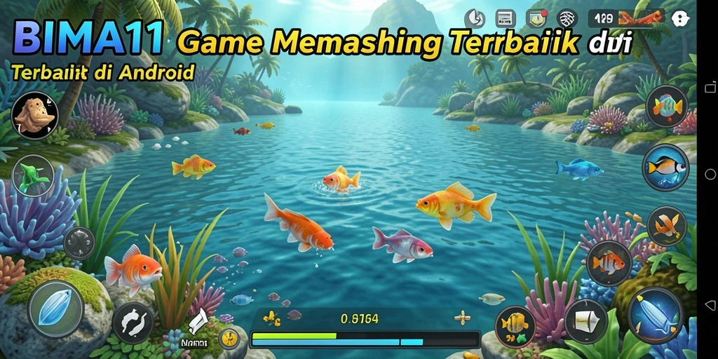 Tangkapan ikan yang menakjubkan dalam game BIMA11 yang seru.