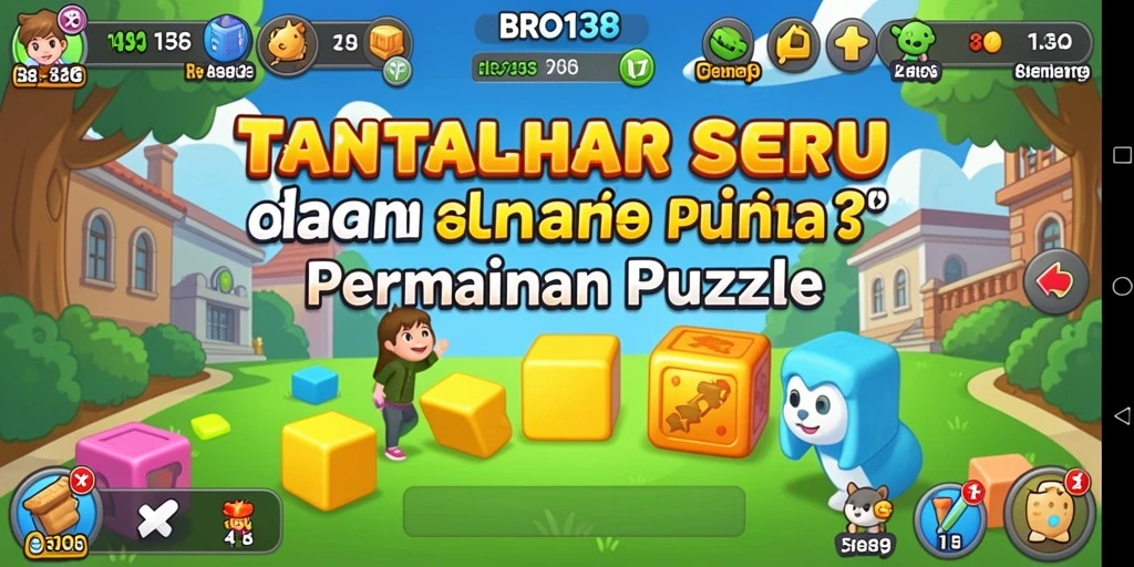 Tampilan menarik dari gameplay dalam BRO138 yang menantang.
