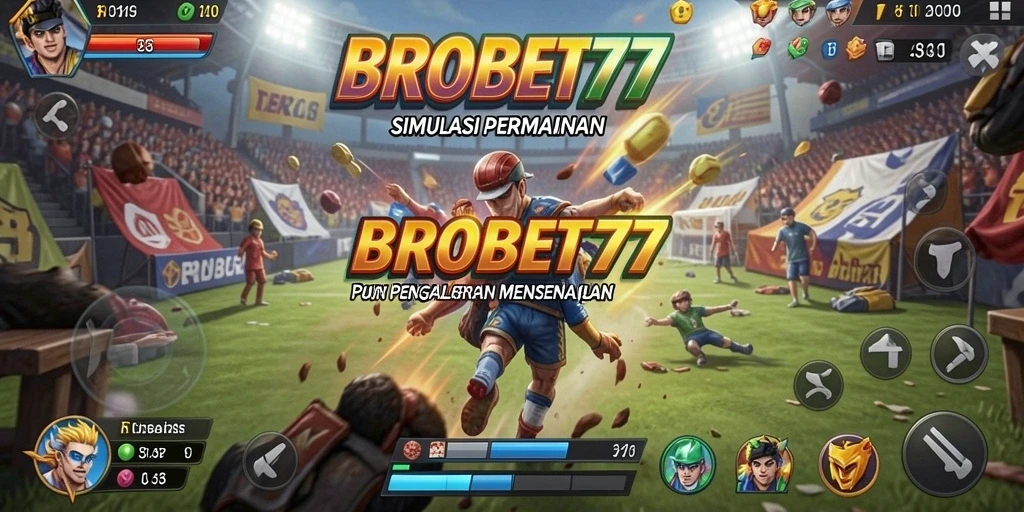 Screenshot dari gameplay <strong>BROBET77</strong> yang menunjukkan momen aksi mendebarkan.