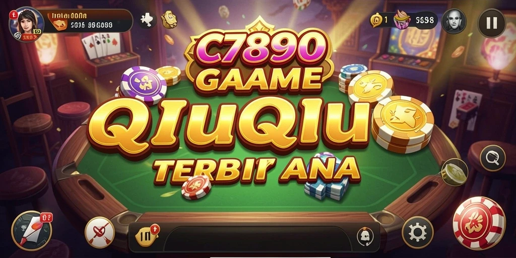 Tampilan gameplay seru saat memainkan C7890 QiuQiu.