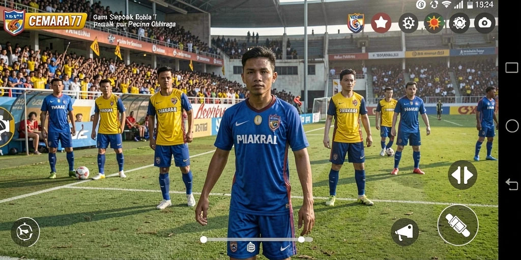 Tampilan menunjukkan gameplay seru dan menarik dari CEMARA77.