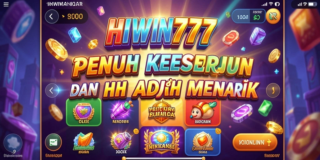 Gameplay Slot HIWIN777 yang menarik dan mengasyikkan.
