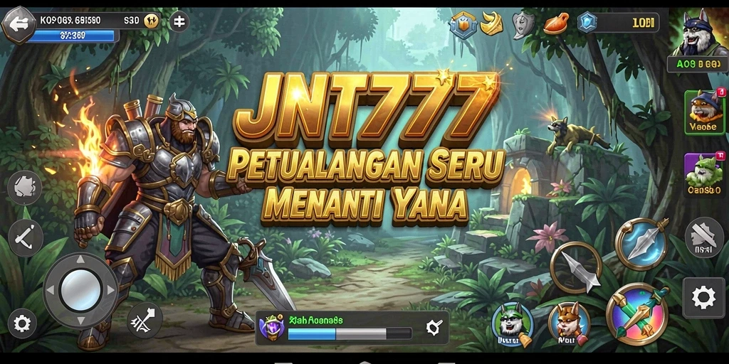 Tampilan gameplay <strong>JNT777</strong> yang menakjubkan dan mendebarkan.