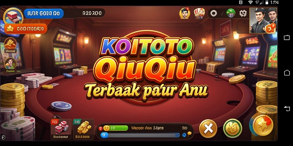 Gameplay menarik QiuQiu dalam KOITOTO dengan grafis yang memukau.