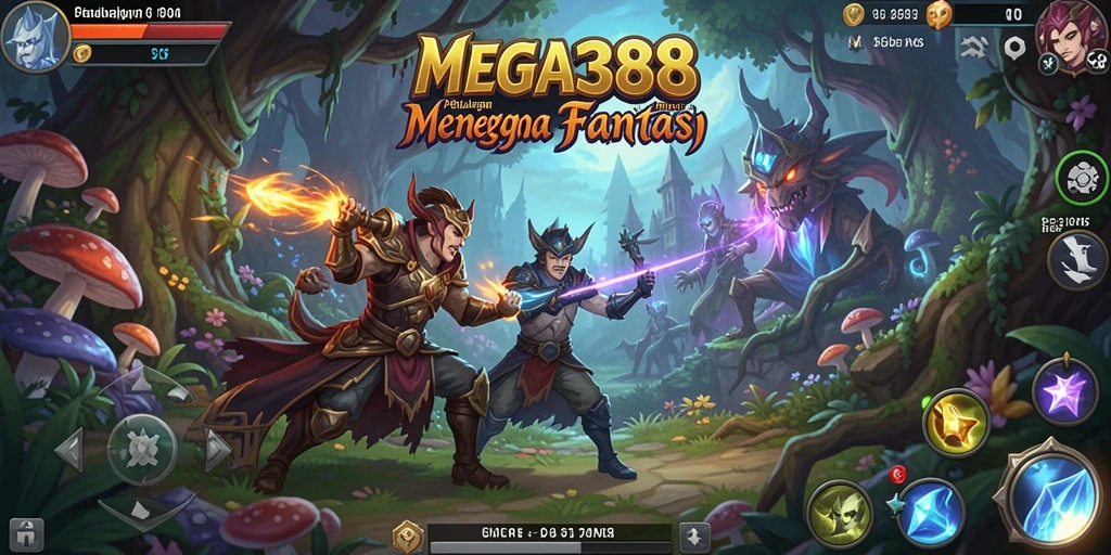 Tampilan gameplay MEGA388 yang menarik dan penuh petualangan.