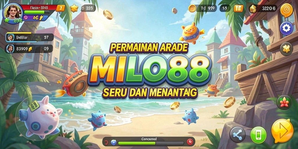 Tampilan gameplay seru MILO88 yang menggugah semangat.