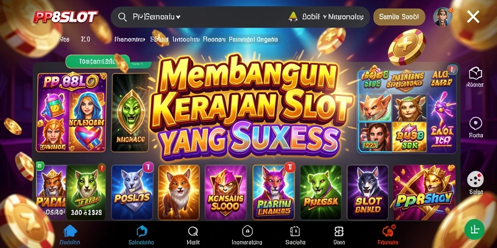 Tampilan gameplay PP8SLOT yang seru dan menantang.