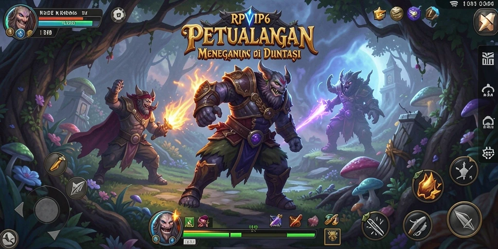 Tampilan gameplay RPVIP6 yang memukau dan menegangkan.
