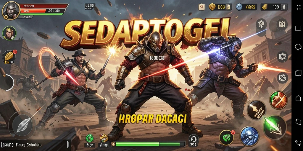 Tampilan gameplay SEDAPTOGEL dengan aksi yang menegangkan.