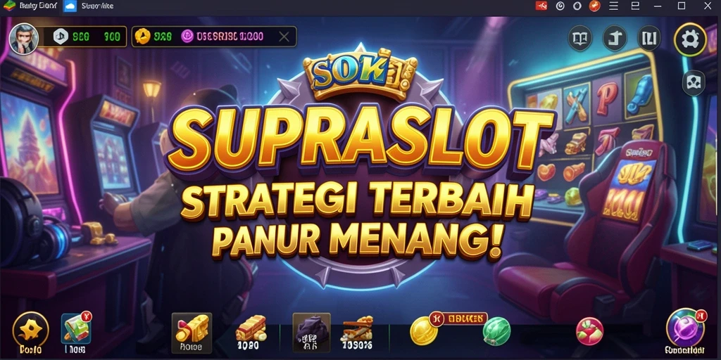 Tangkapan layar <strong>SUPRASLOT</strong> menunjukkan aksi seru dalam permainan strategi.
