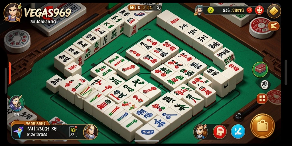 Tampilan gameplay Mahjong yang mengasyikkan dan menantang.