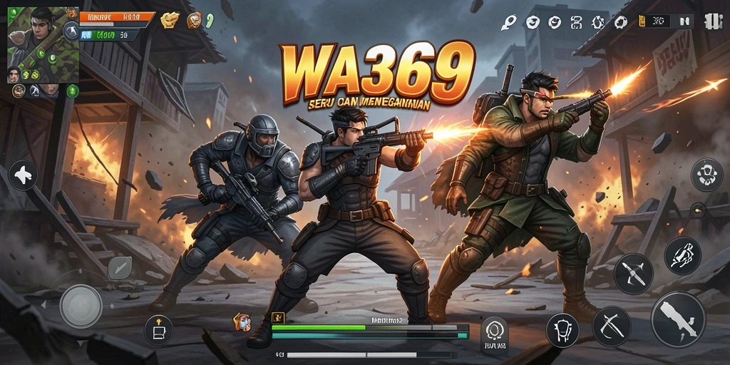 Gameplay Fighting yang intens dan seru di WA369.